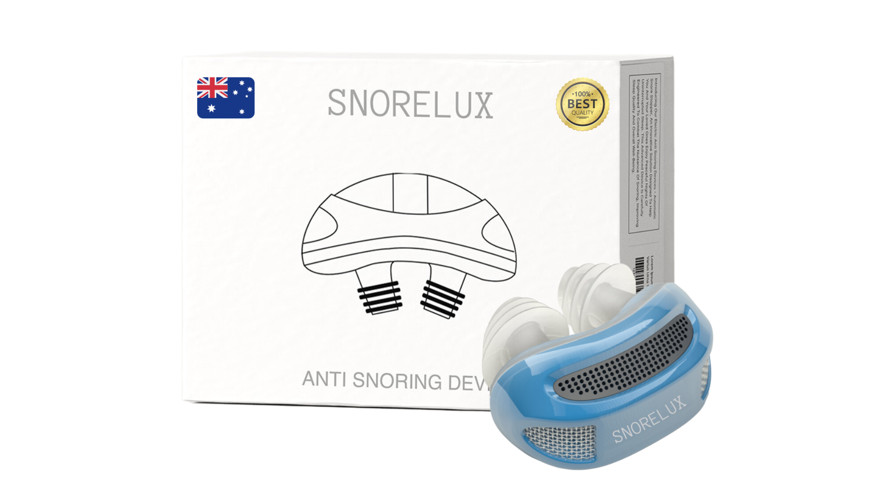 Snorelux® AntiSnoring Device