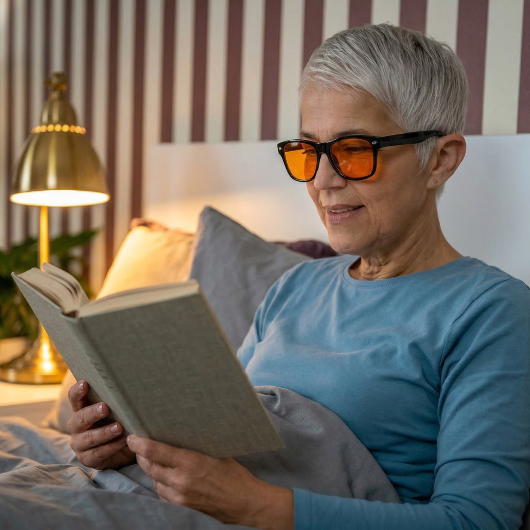 Sleep Enhancement Glasses - Blue Light Blocking for Better Sleep