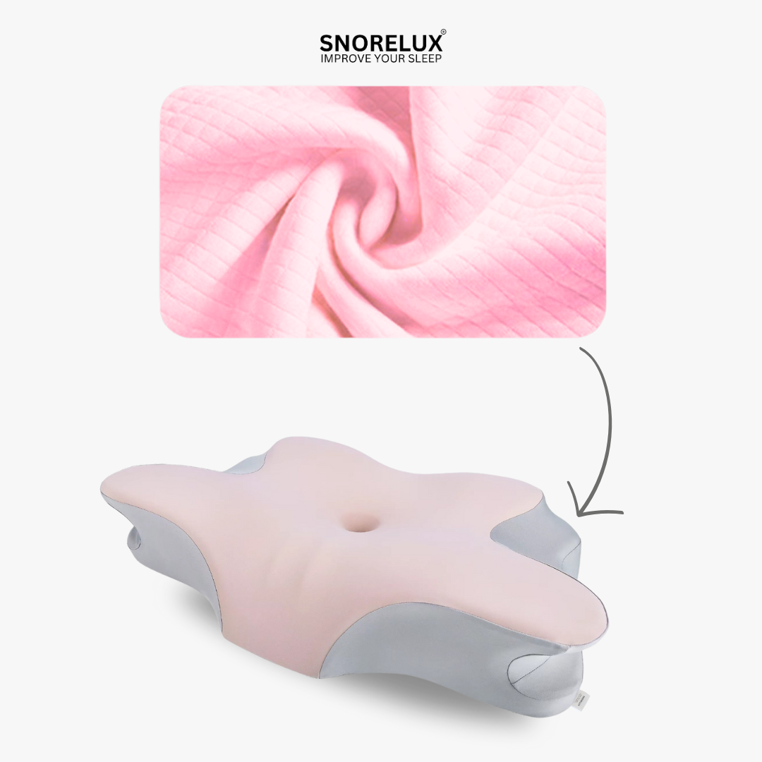 Pillow Case Kids Anti-Snore Pillow - Pink